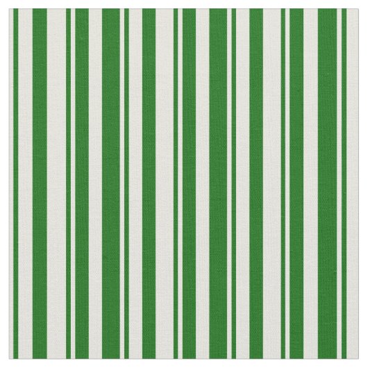 Beige und dunkelgrüne Muster Stoff (Nahaufnahme)