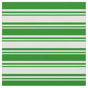 Beige und grüne Linde Stoff