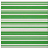Beige und grüne Linde/Streifenmuster Stoff (Muster)