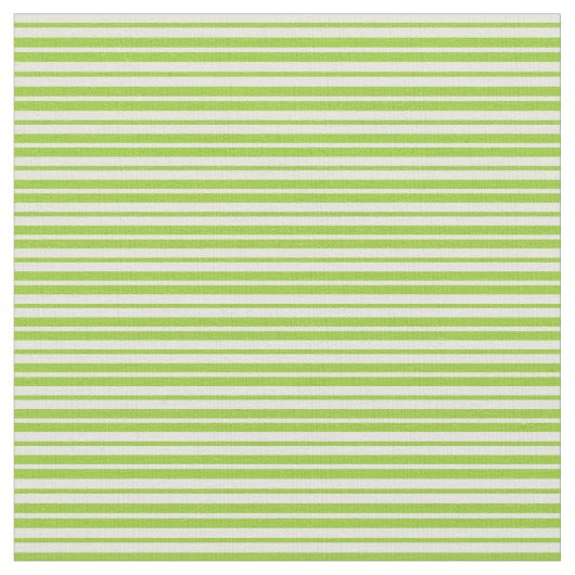 Beige und grüne Linien Stoff (Nahaufnahme)