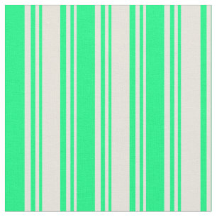 Beige und grüne Muster Stoff