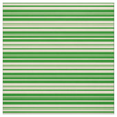 Beige und grüne Streifen Stoff (Muster)