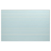 Beige und himmelblaue Streifen Stoff (Fat Quarter (45,7 x 55,9 cm))