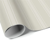 Beige- und Mandelstreifen Geschenkpapier (Rolleneckpunkt)