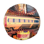 Beige- und Marobahn Baseball (Rückseite)