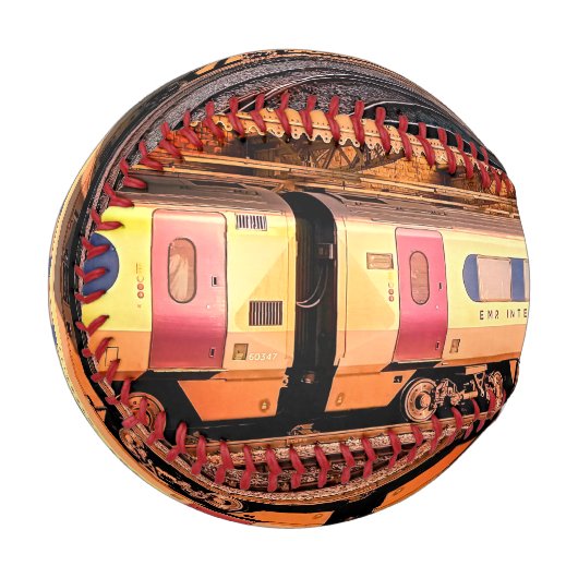 Beige- und Marobahn Baseball (Vorderseite Links)