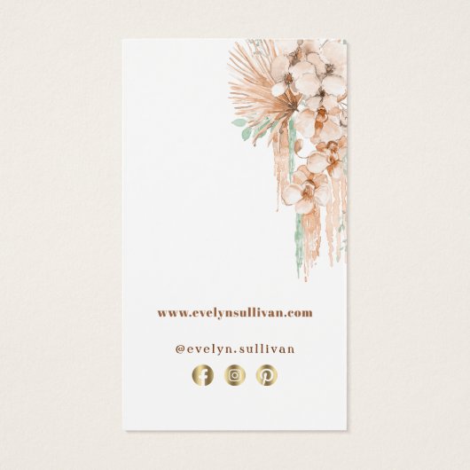 Beige- und Minzverpackung (Rückseite)