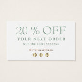 Beige und Pfefferminze in tropischer Farbe dank Er (Rückseite)