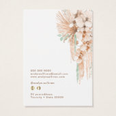 Beige- und Pfefferminzkarton (Rückseite)