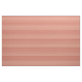 Beige und rote Streifen/Linke Muster Stoff (Yard (91,4 cm))