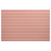 Beige und rote Streifen/Linke Muster Stoff (Fat Quarter (45,7 x 55,9 cm))