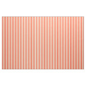 Beige und rote Streifen Stoff (Yard (91,4 cm))