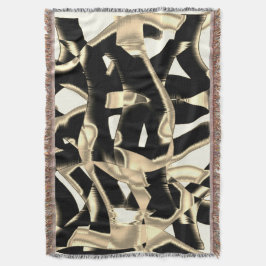 Beige und schwarze Schrotte oder Klebeband zerstör Decke