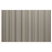Beige und Schwarze Streifen Stoff (Yard (91,4 cm))
