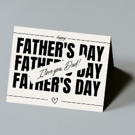 Beige und schwarze Typografie Karte