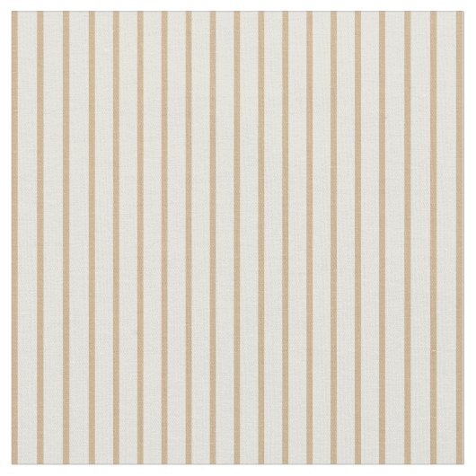Beige und Tan Streifen/Seitenmuster Stoff (Nahaufnahme)