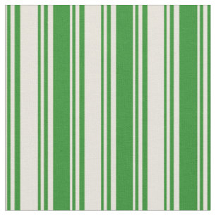 Beige und waldgrüne Farbmuster Stoff