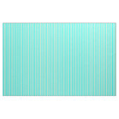 Beige und zyanfarbene Streifen Stoff (Yard (91,4 cm))