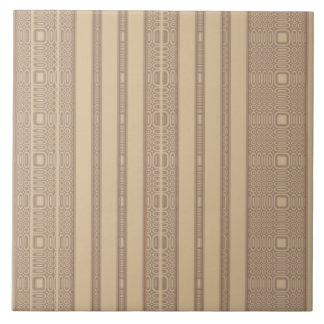 Beige unregelmäßige Streifen Tile Fliese