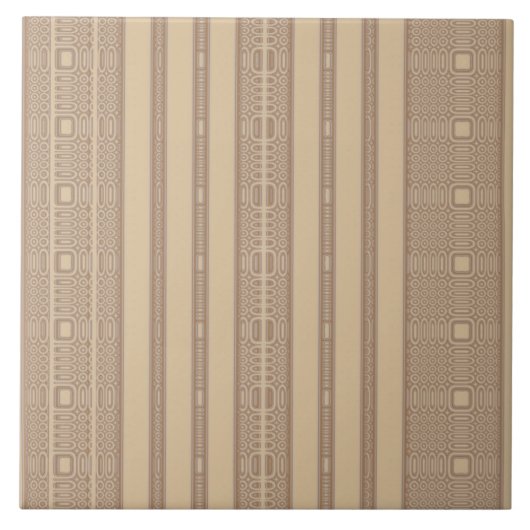 Beige unregelmäßige Streifen Tile Fliese (Vorderseite)