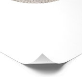 Beige Vasen Kunst Poster (Ecke)