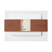 Beige-Volkshochzeit Einladungsbanderole (Vorderseite Beispiel)