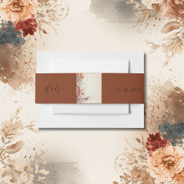 Beige-Volkshochzeit Einladungsbanderole