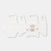 Beige Watercolor Babydusche Geschenkschachtel (Ungefaltet)