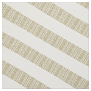 Beige weiße Diagonal Moderne Streifen Stoffe