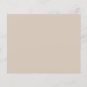 Beige Werbeaktion Business 2 Foto Banner & Text Flyer (Hinten)