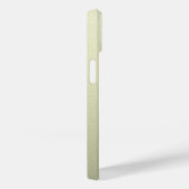 Beige White Elegant Calligraphy Script Name Case-Mate iPhone Hülle (Rückseite / Rechts)