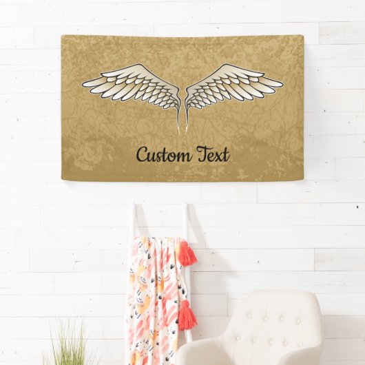 Beige Wings Banner (Insitu)