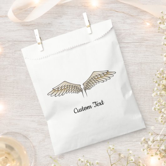 Beige Wings Fvor Bag Geschenktütchen (Ausgeschnitten)