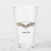 Beige Wings Glass Glas (Vorderseite)