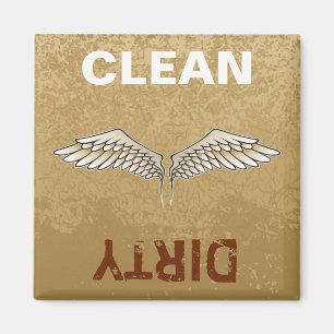 Beige Wings Magnet