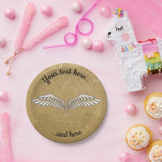 Beige Wings Paper Teller (Party)