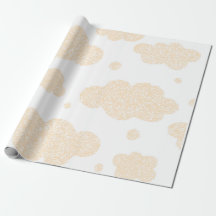 beige Wolken auf weißem Hintergrund