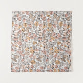 beige woman fun breast wandteppich (Vorderseite (Horizontal))