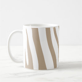 Beige-Zebra Kaffeetasse
