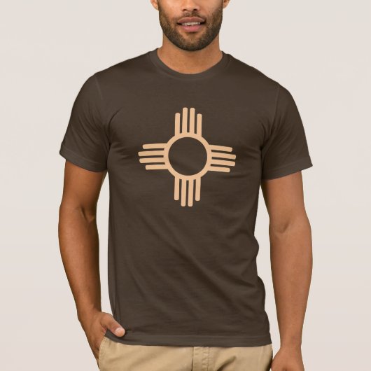 Beige Zia T-Shirt (Vorderseite)