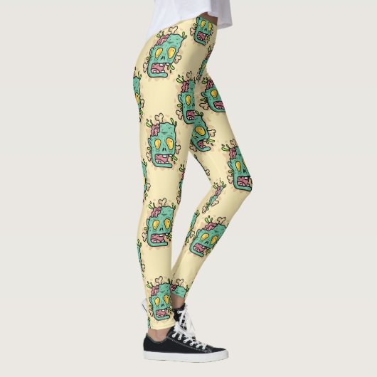 Beige Zombie Leggings (Rechts)