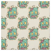 Beige Zombie Stoff (Muster)