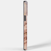 beigefarbener abstrakter Hintergrund Case-Mate iPhone Hülle (Rückseite / Rechts)