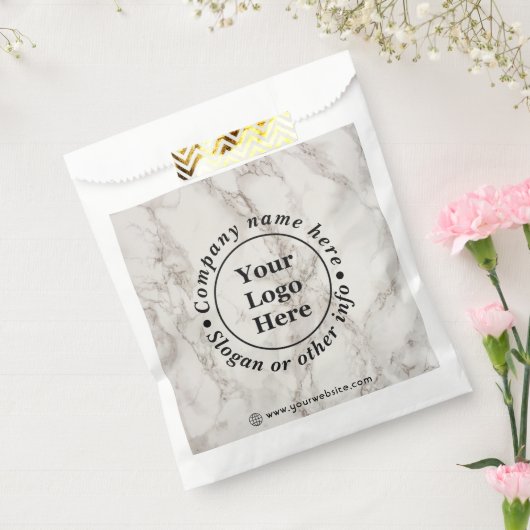 Beigefarbener Marmor Geschenktütchen (Versiegelt)