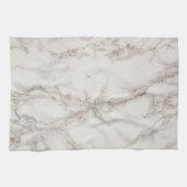Beigefarbener Marmor Geschirrtuch (Horizontal)