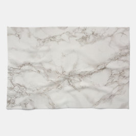 Beigefarbener Marmor Geschirrtuch