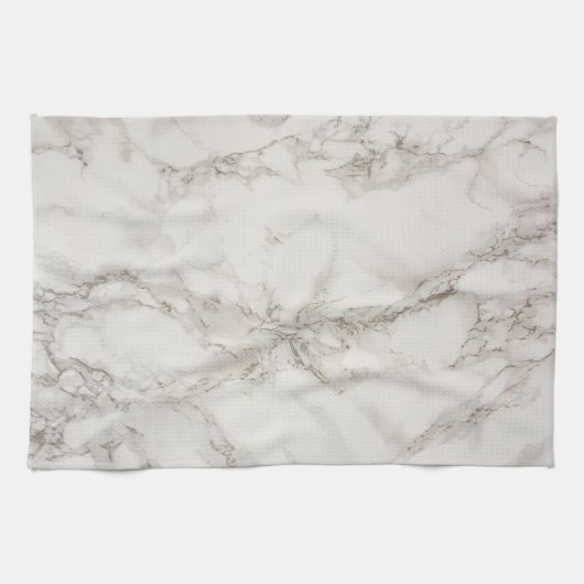 Beigefarbener Marmor Geschirrtuch (Horizontal)