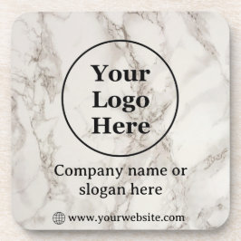 Beigefarbener Marmor Getränkeuntersetzer