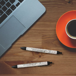 Beigefarbener Marmor Kugelschreiber