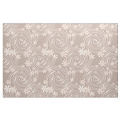 Beigefarbenes Muster Stoff (Fat Quarter (45,7 x 55,9 cm))